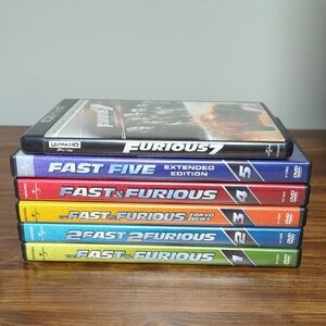 Fast & Furious Complete DVD Collection